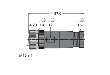 Turck CM 81121-0 Разъемы и соединения