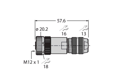 Turck CMB 8141-0 Разъемы и соединения