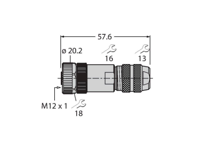 Turck CMB 8181-0 Разъемы и соединения