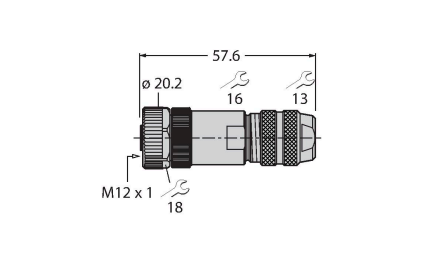 Turck CMBD 8141-0 Разъемы и соединения