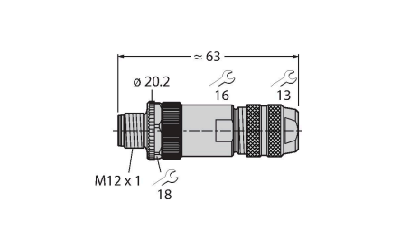 Turck CMBS 8181-0 Разъемы и соединения