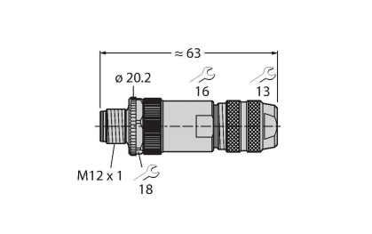 Turck CMBSX 8181-0 Разъемы и соединения