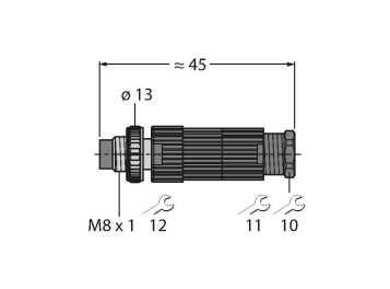 Turck CMS 5131-0 Разъемы и соединения