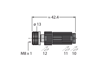 Turck CS 82-0 Разъемы и соединения