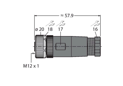 Turck CSS 12-0 Разъемы и соединения