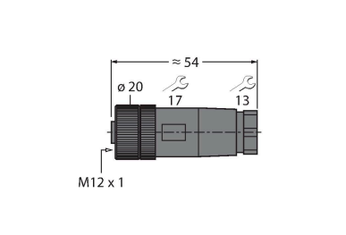 Turck DB 8141-0 Клеммы, сжимы, разъемы