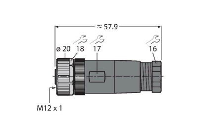 Turck DBKM 8181-0 Разъемы и соединения