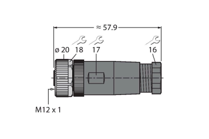 Turck DSS 26-0 Клеммы, сжимы, разъемы