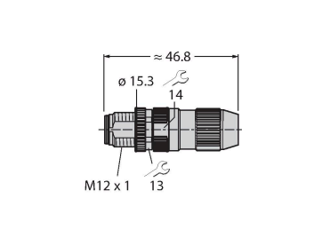 Turck E-CKS 12-0 Клеммы, сжимы, разъемы