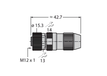 Turck E-CKS 17-0 Клеммы, сжимы, разъемы