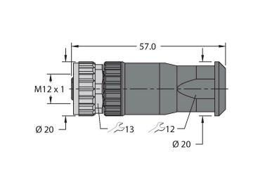 Turck FW-CRSSM1717 Разъемы и соединения