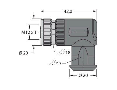 Turck FW-CWSSM1717 Разъемы и соединения