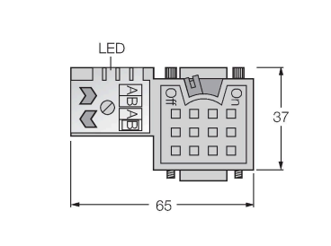 Turck FW-D9TLEDKU9PG Клеммы, сжимы, разъемы