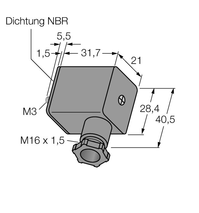 Разъем клапана, по заказу TURCK VC-IC21 Клеммы, сжимы, разъемы