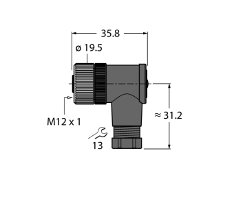 Turck WBKS 7-0 Клеммы, сжимы, разъемы