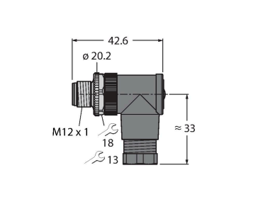 Turck WBS 14-0 Клеммы, сжимы, разъемы