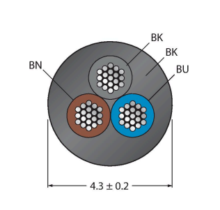 Turck CABLE3X0.34-XX Кабели оптические