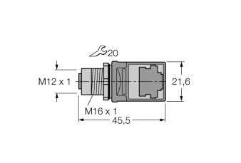 Turck FKSDD RJ45SF Аксессуары для электромонтажа