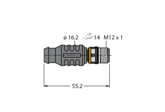 Перемычка М12 TURCK RSE4.4T-J23 Аксессуары для электромонтажа