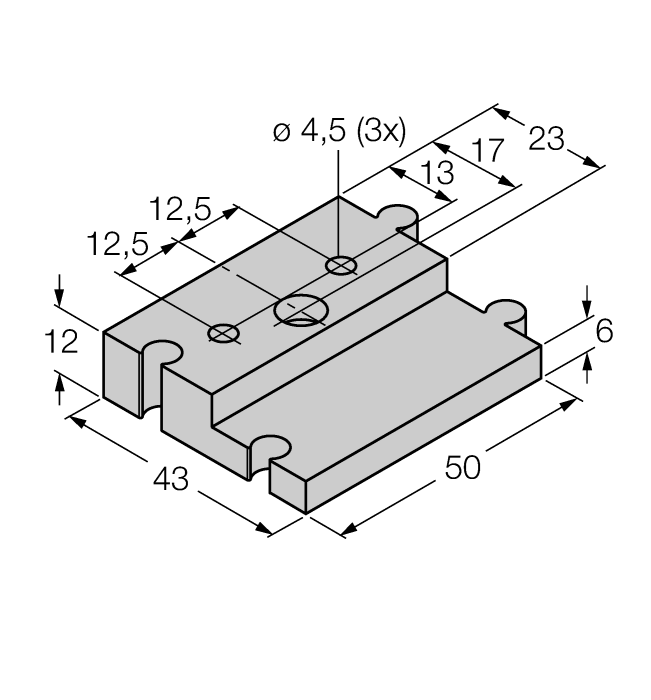 Turck S89/VB2-BEFESTIGUNGSSET Аксессуары для электромонтажа