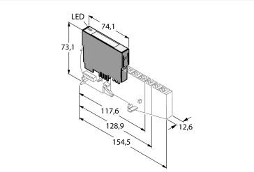 Turck BL20-1AI Инверторы напряжения