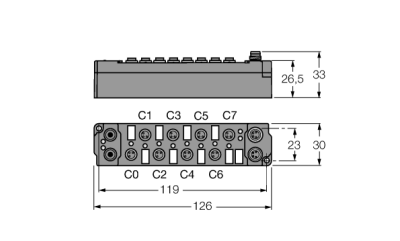 Модуль расширения piconet для IP-Link TURCK SNNE-0800D Кабельные вводы и штуцера