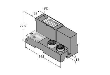 Turck BCS-DN Кабельные вводы и штуцера