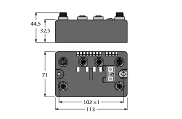 Turck BLCCO-2M12MT Клеммы, сжимы, разъемы