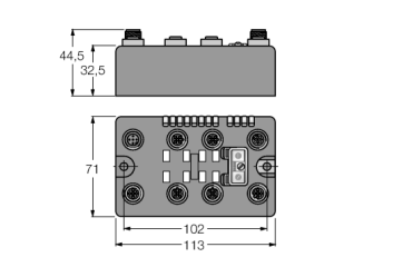 Turck BLCDN-4M12WMT Устройства катодной защиты