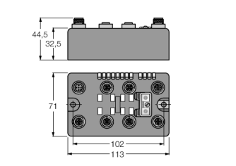 Станция компактная полевой шины BL для EtherCAT TURCK BLCEC-4M12MT Устройства катодной защиты