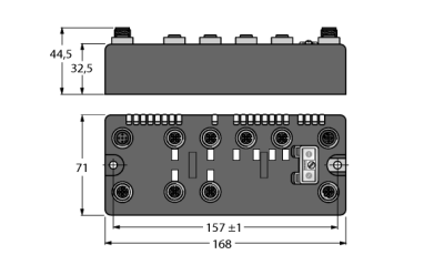 Станция компактная мультипротокольная для Industrial Ethernet TURCK BLCEN-6M12LT Устройства катодной защиты