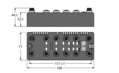 Станция компактная мультипротокольная для Industrial Ethernet TURCK BLCEN-8M12LT Устройства катодной защиты