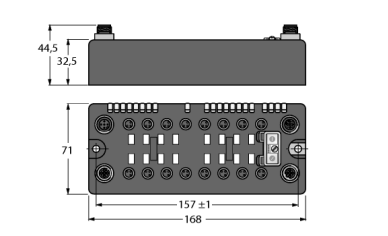 Станция компактная мультипротокольная для Industrial Ethernet TURCK BLCEN-16M8LT Устройства катодной защиты