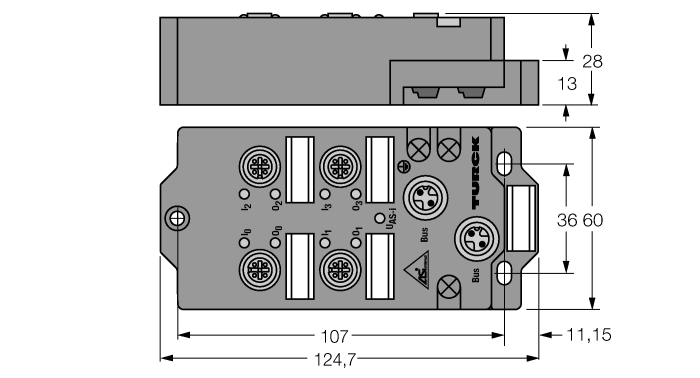 Turck FAS4-CSG44 Кабельные вводы и штуцера