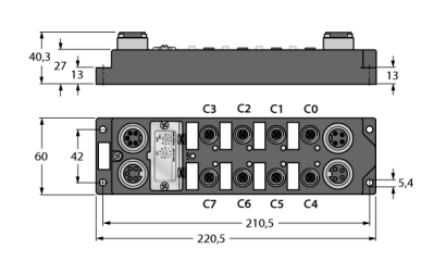 Turck FDN-PCB Кабельные вводы и штуцера