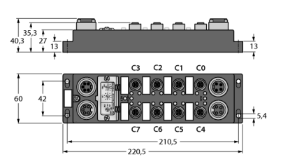 Turck FDNP-CPG88 Кабельные вводы и штуцера