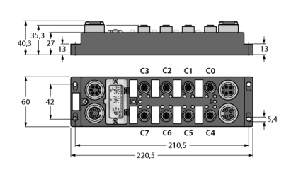 Turck FDNP-P1204G Кабельные вводы и штуцера