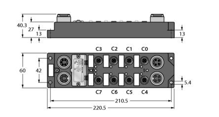 Turck FDNP-S0008G Кабельные вводы и штуцера