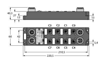 Turck FDNP-S0016N Кабельные вводы и штуцера