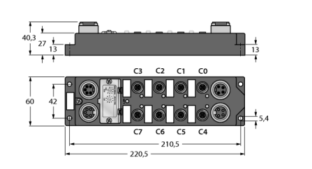 Turck FDNP-S0404G Кабельные вводы и штуцера