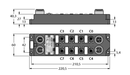 Turck FDNP-S0808G Кабельные вводы и штуцера