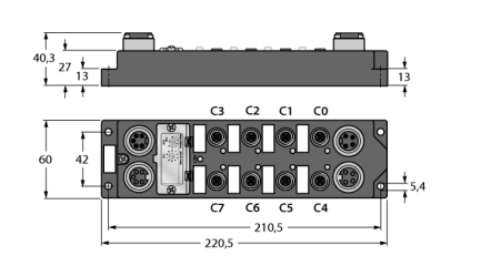 Turck FDNQ-S0400 Кабельные вводы и штуцера