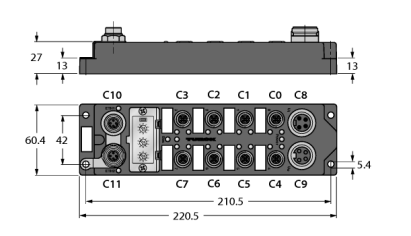 Turck FGEN-IM16 Кабельные вводы и штуцера