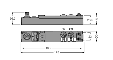 Модуль piconet автономный для CANopen TURCK SCOB-0002D Кабельные вводы и штуцера