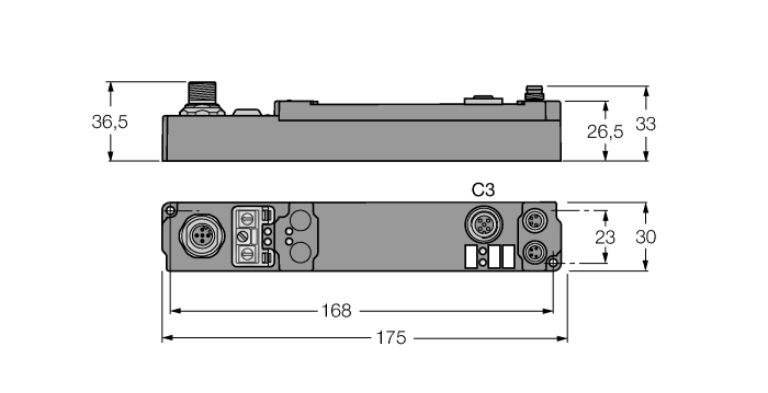 Модуль piconet автономный для CANopen TURCK SCOB-10S Кабельные вводы и штуцера