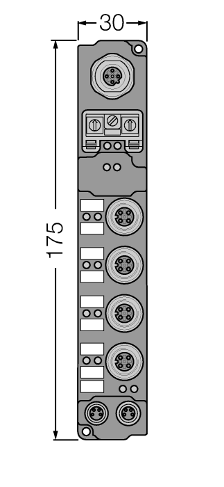 Счетчик суммирующий/вычитающий для автономного модуля piconet TURCK SDNB-04A Кабельные вводы и штуцера