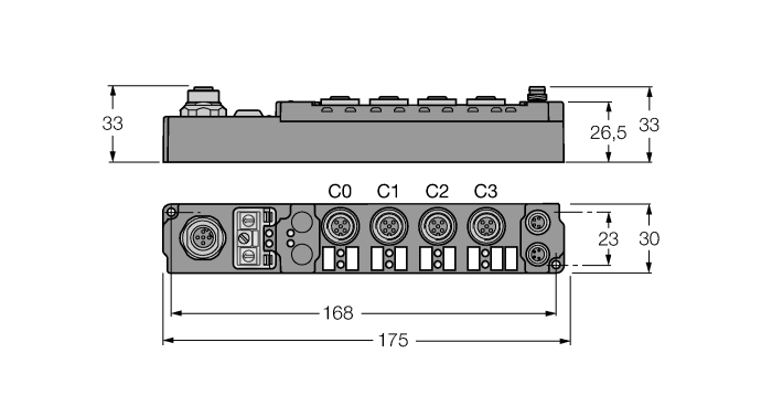 Модуль piconet автономный для PROFIBUS TURCK SDPB-0202D Кабельные вводы и штуцера