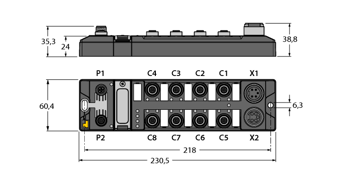 Turck TBDP-L2 Кабельные вводы и штуцера