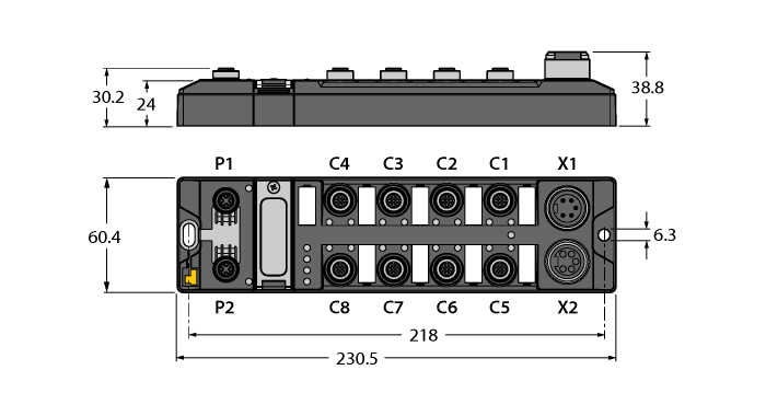 Turck TBEN-L1 Кабельные вводы и штуцера