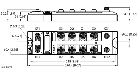 Модуль ввода/вывода для Ethernet компактный мультипротокольный TURCK TBEN-LL Кабельные вводы и штуцера